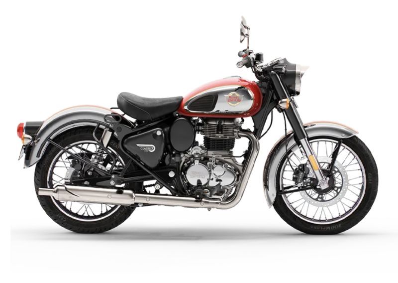 картинка Мотоцикл Royal Enfield Classic 350 Chrome Red от мотосалона Мото-Тайм