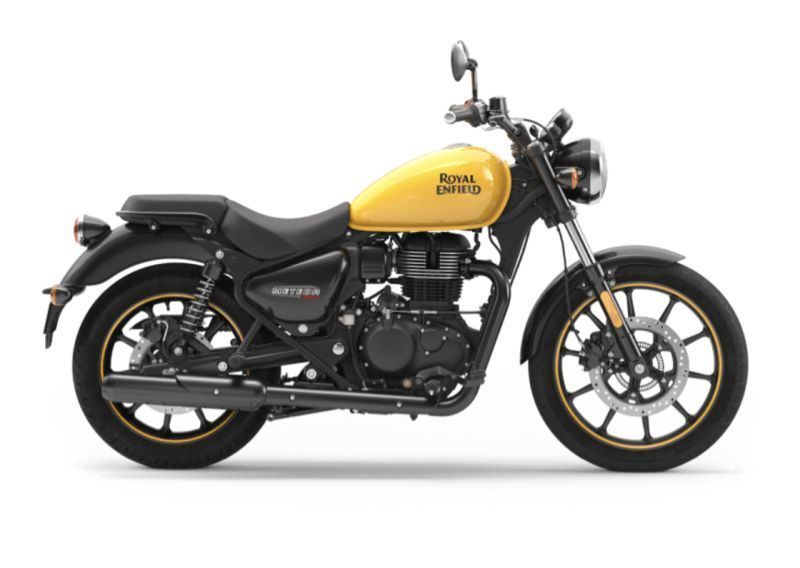 картинка Мотоцикл Royal Enfield Meteor 350 Fireball Yellow от мотосалона Мото-Тайм