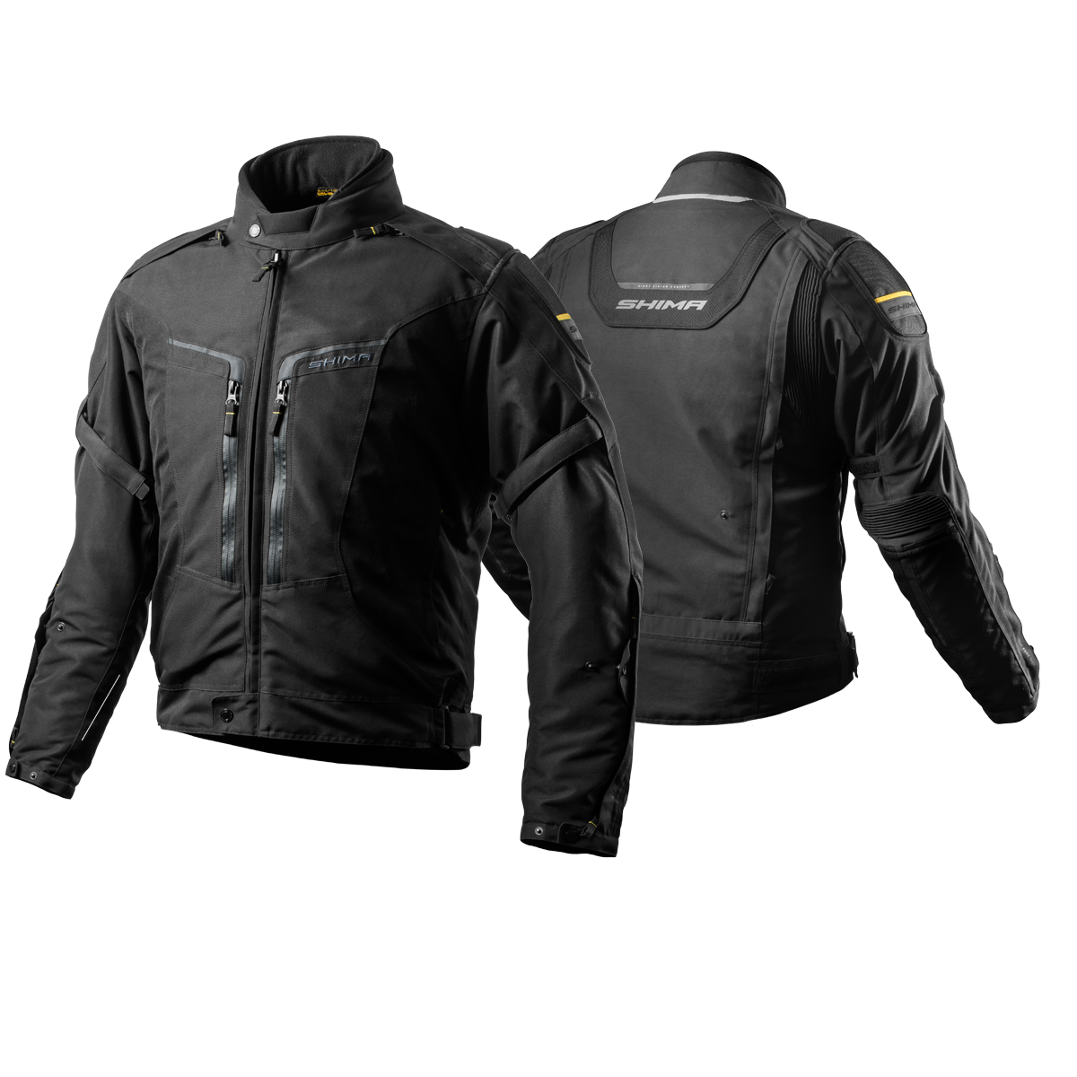 картинка Куртка SHIMA COMBAT black от мотосалона Мото-Тайм