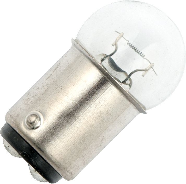 Лампа стоп сигнала G18 12V 18/5W цоколь2конт.прозр