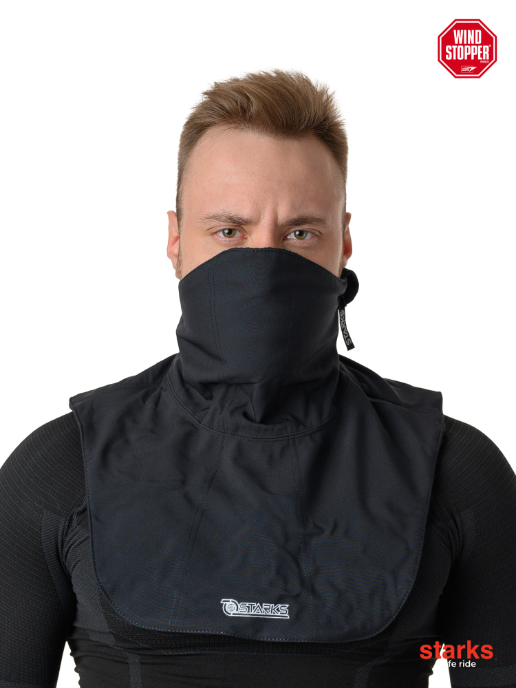 Ветрозащита шеи и груди Collar WS (р-р L/XL) флис, ц. Черный