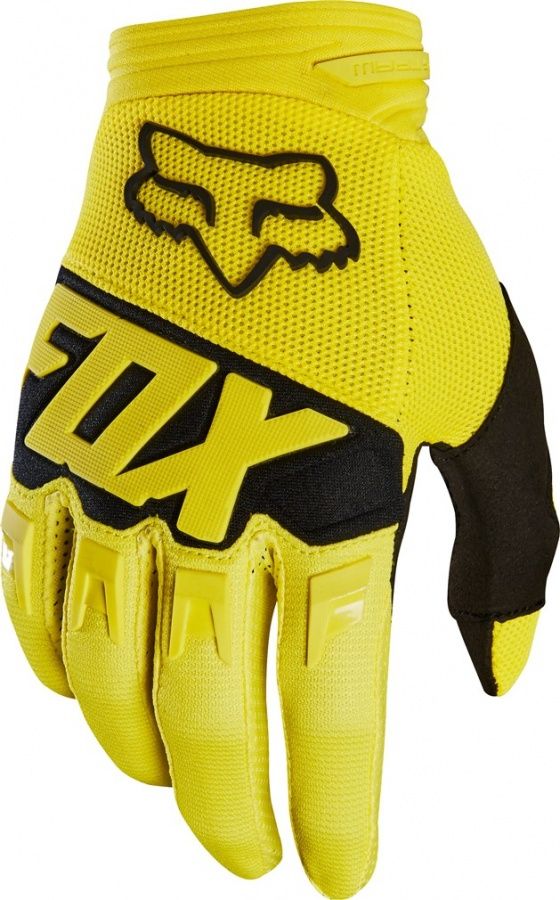 картинка Мотоперчатки подростковые Fox Dirtpaw Race Youth Glove Yellow от мотосалона Мото-Тайм
