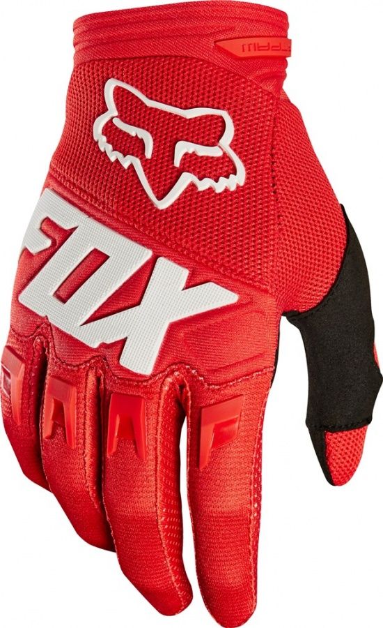 картинка Мотоперчатки подростковые Fox Dirtpaw Race Youth Glove Red от мотосалона Мото-Тайм