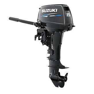 картинка Лодочный мотор SUZUKI DT 15 AS от мотосалона Мото-Тайм