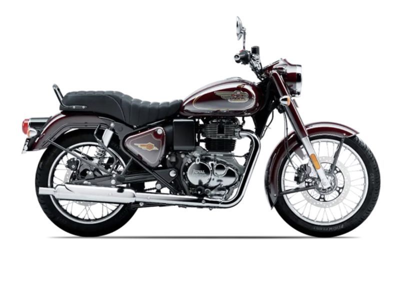 картинка Мотоцикл Royal Enfield Bullet 350 Standard Maroon от мотосалона Мото-Тайм