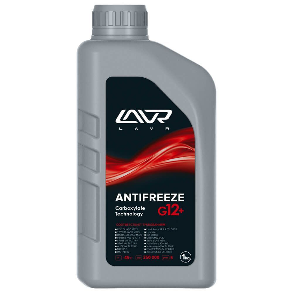 Ln1709 Охлаждающая жидкость ANTIFREEZE LAVR-45 G12+ 1кг