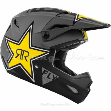 картинка Кроссовый шлем FLY RACING KINETIC ROCKSTAR ECE (2020) от мотосалона Мото-Тайм