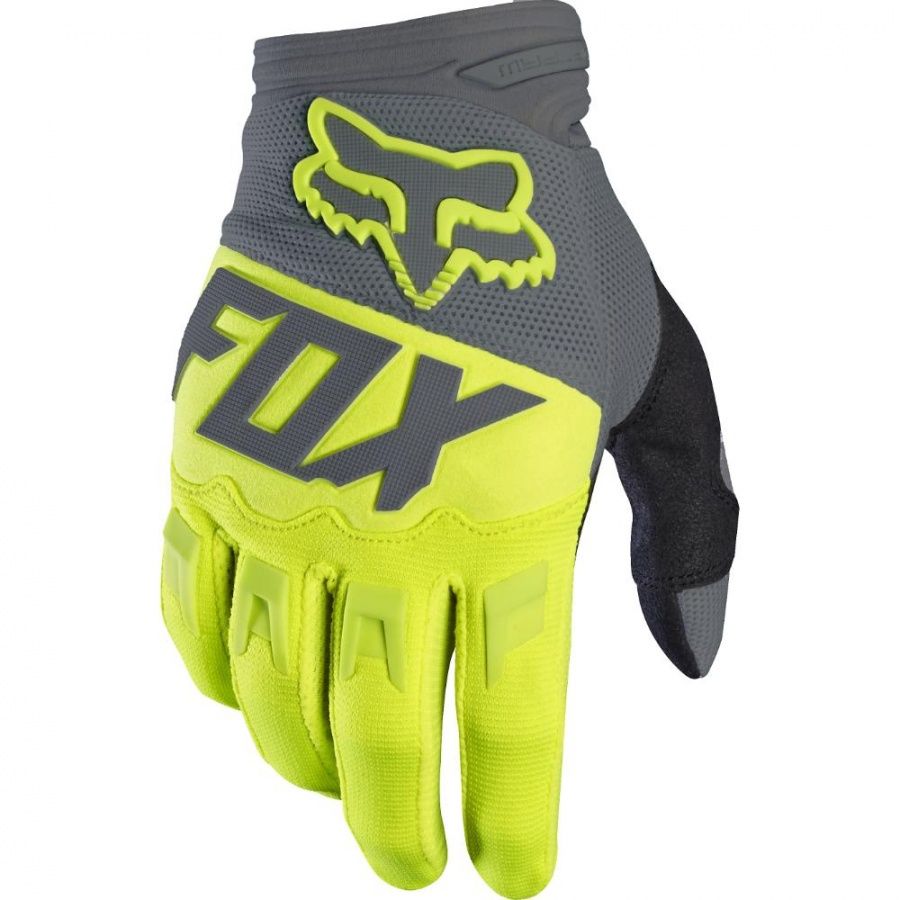 картинка Мотоперчатки подростковые Fox Dirtpaw Youth Glove Yellow от мотосалона Мото-Тайм