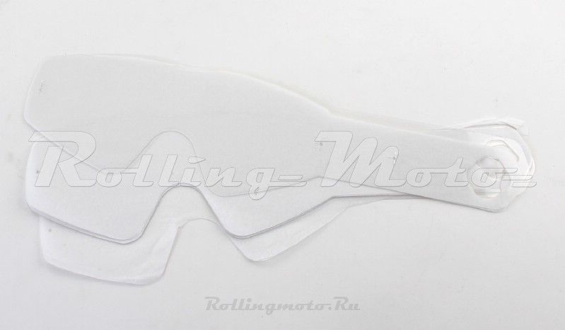 140126-604-9789 Комплект отрывных пленок на очки для мотокросса FLY RACING (10 штук)