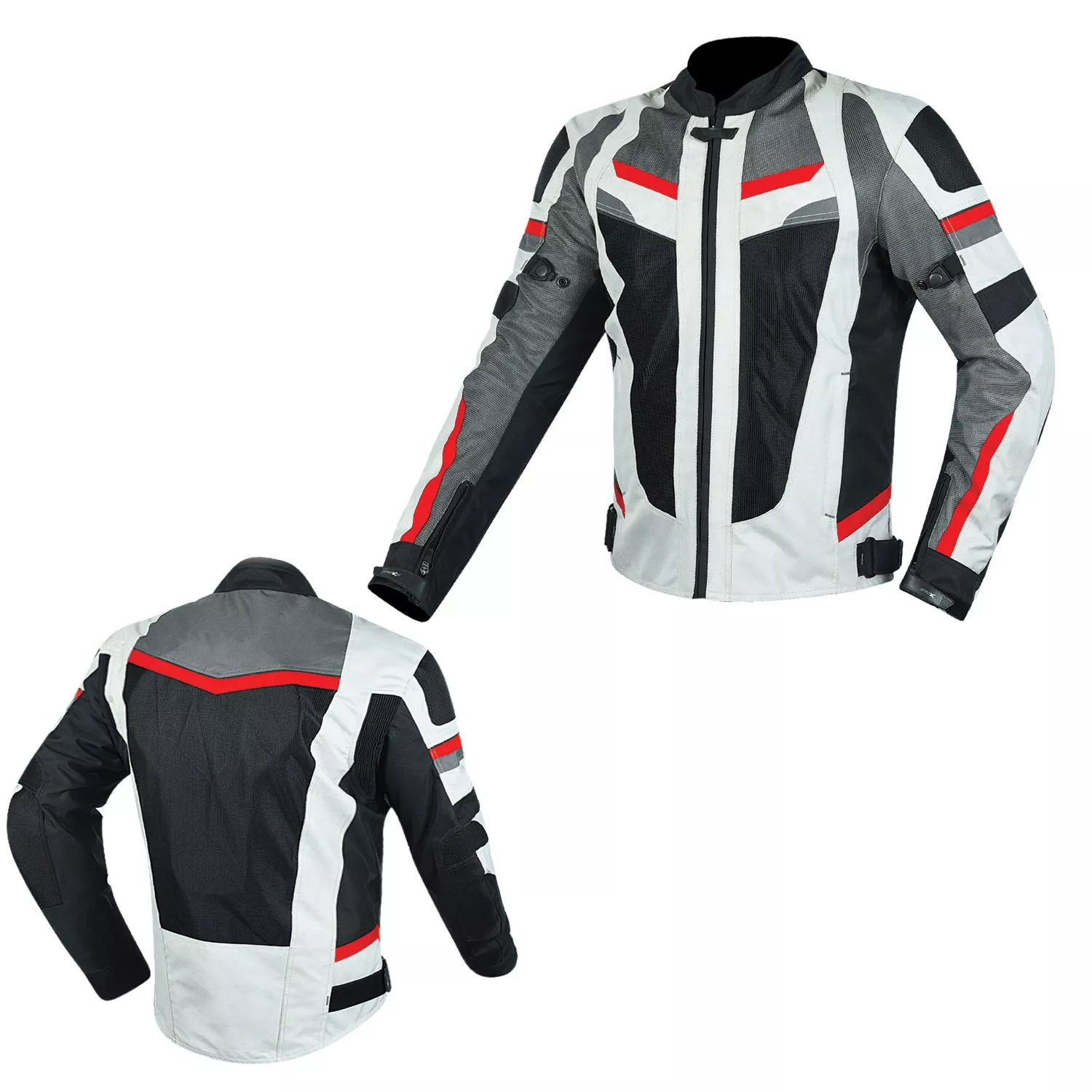 Куртка мотоциклетная (текстиль) (р-р L) HIZER AT-2308