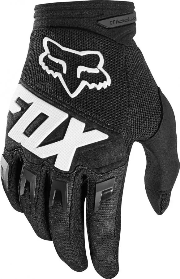 картинка Мотоперчатки подростковые Fox Dirtpaw Race Youth Glove Black от мотосалона Мото-Тайм