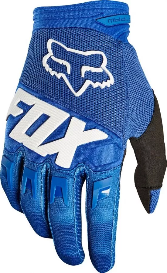 картинка Мотоперчатки подростковые Fox Dirtpaw Race Youth Glove Blue от мотосалона Мото-Тайм