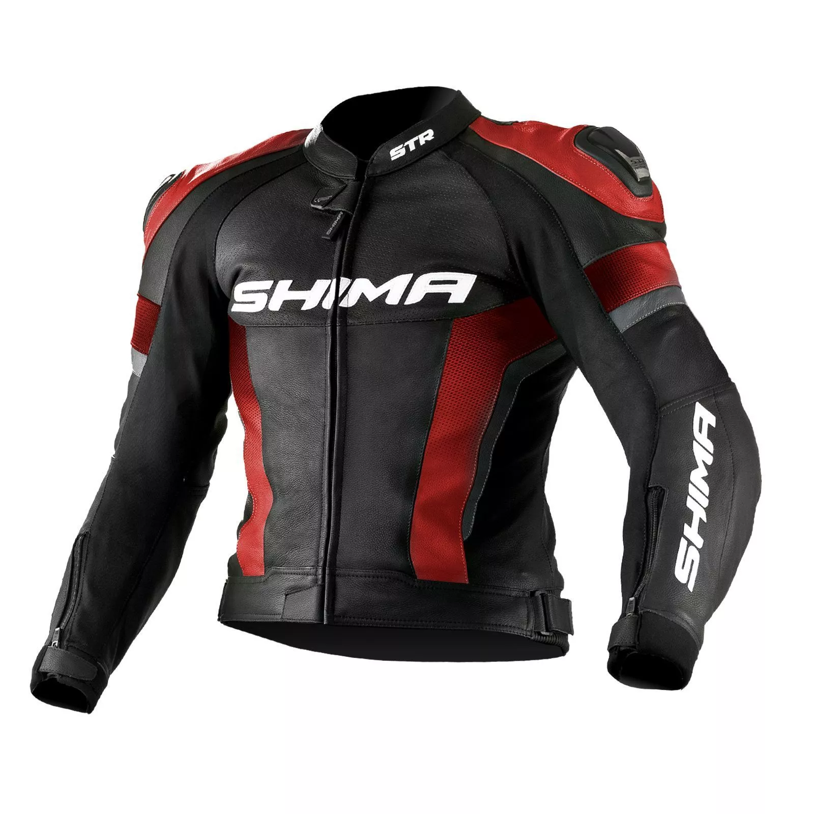 картинка Куртка SHIMA STR black red от мотосалона Мото-Тайм